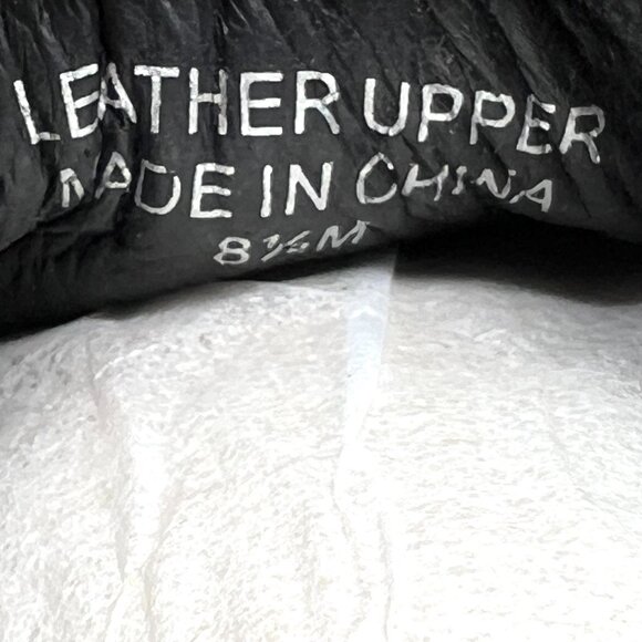 JSLIDES Womens Size 8.5 Dede Black Woven‎ Leather Platform Sneakers Shoes - Picture 13 of 13